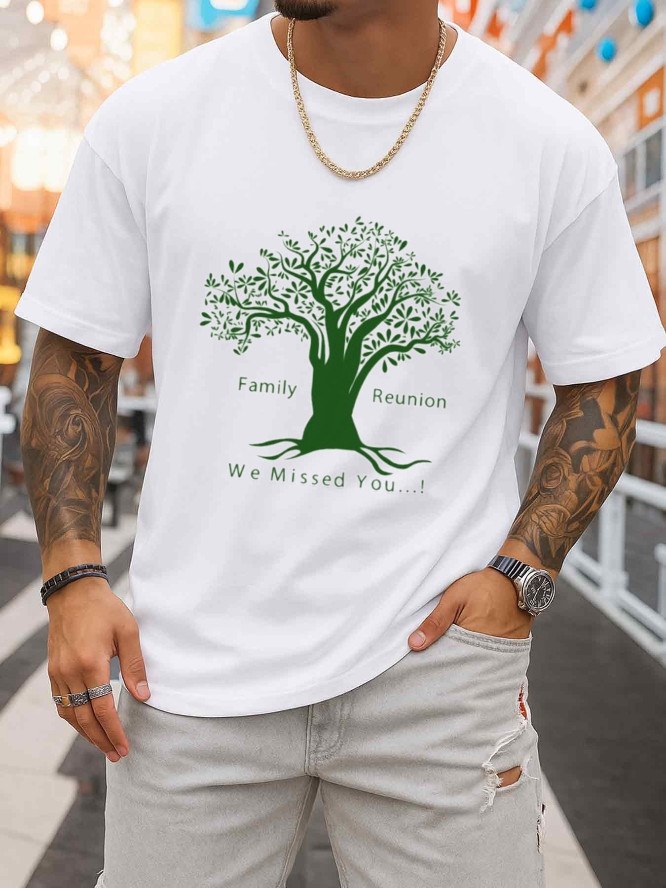 Family Tree Print - Aile Birleşimi Ağaç Desenli Erkek Bisiklet