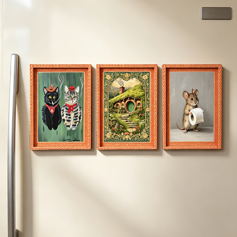 Ahşap Buzdolabı Mıknatısı Foto - Engraved Wood Frame incelemesi ve fiyatı