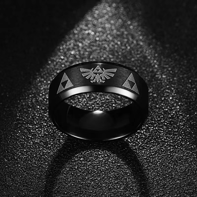 Moda Anime Triforce Üçgen Band - Initial Ring Custom incelemesi ve fiyatı