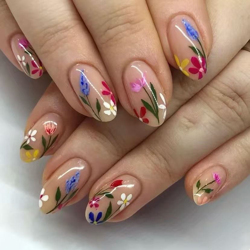 24 Adet Basit Badem Çivi İpuçl - Pressed Flower Art incelemesi ve fiyatı