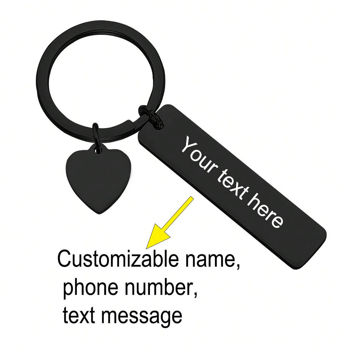 Kişiye Özel İsimli Anahtarlık  - Initial Ring Custom incelemesi ve fiyatı