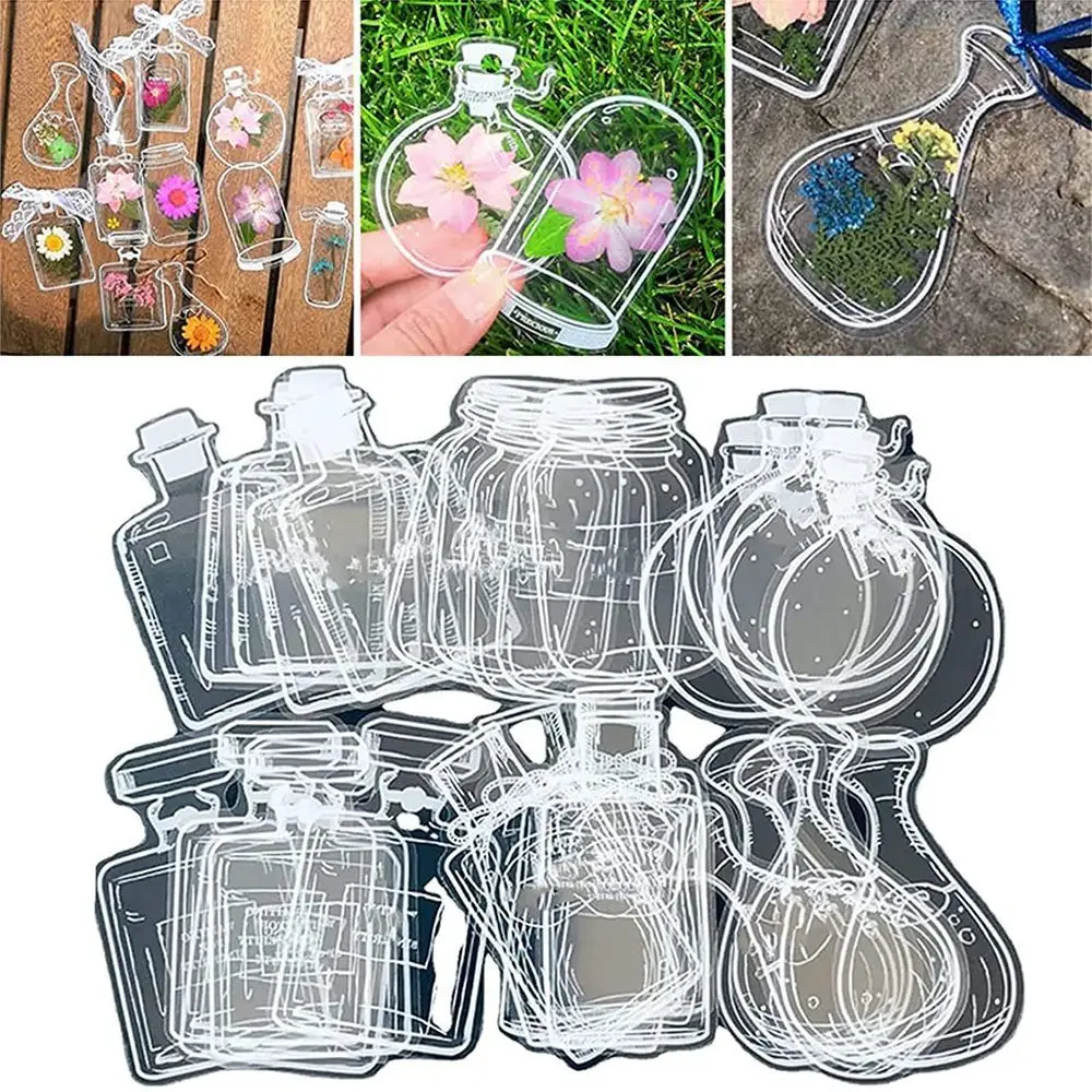 Dilek Şişe Desen Preslenmiş Çi - Dried Flower Bookmark incelemesi ve fiyatı